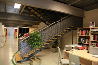 Barandilla de hierro y acero inoxidable