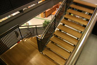 Barandilla de hierro y acero inoxidable