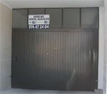 Puerta batiente de hierro para garajes