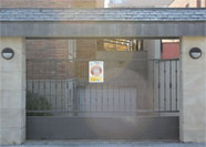 Puerta corredera de hierro