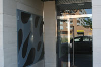 puerta batiente de Acero Inoxidable